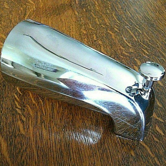 Diverter Bath Shower Chrome Tub Faucet Spout Mixer Wall Mount Sink Bathroom Taps - Picture 5 of 16